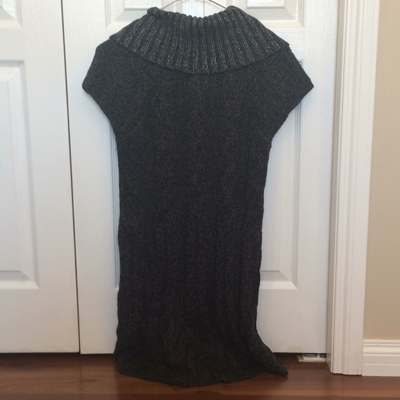 Style&co dress w/ sparkle collar Black Size SP EUC - Picture 4 of 4